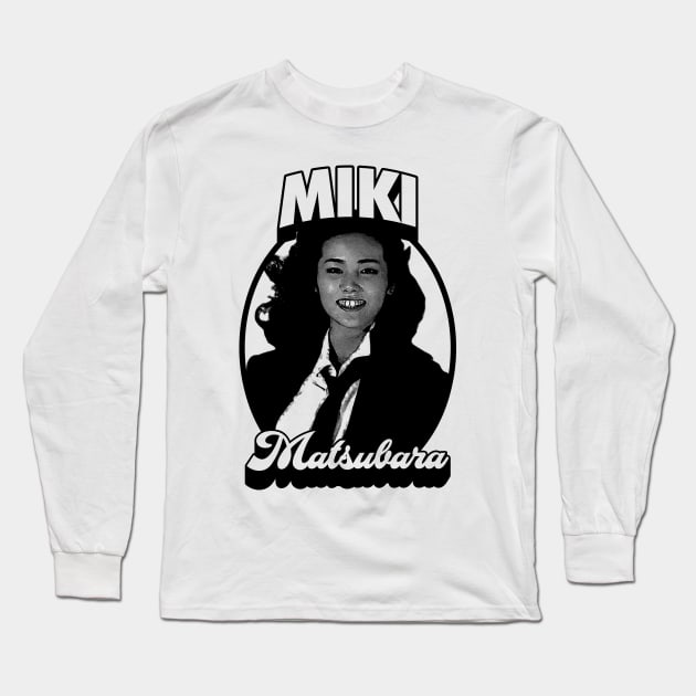 Miki Matsubara Long Sleeve T-Shirt by idontwannawait